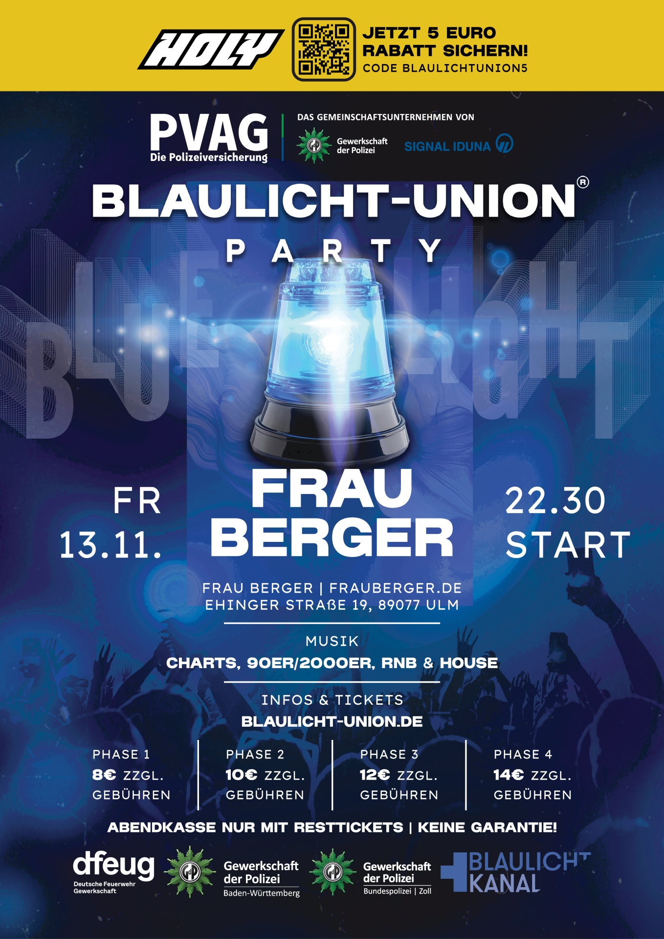 Blaulicht Union Party
